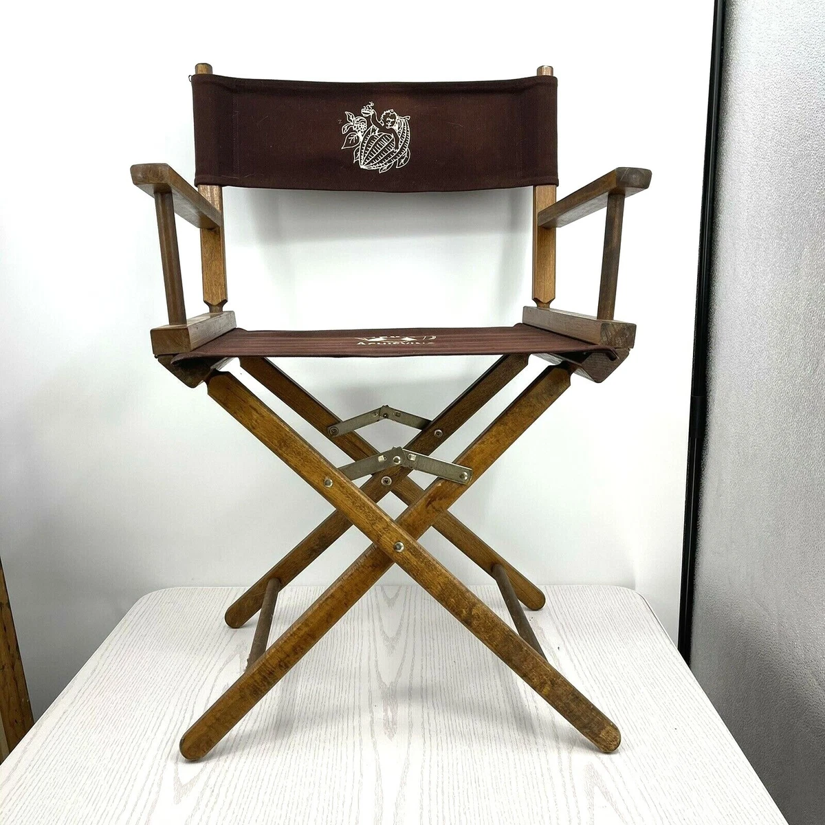 Hershey Foods Chocolate Director s Folding Chair Cocoa Bean Baby