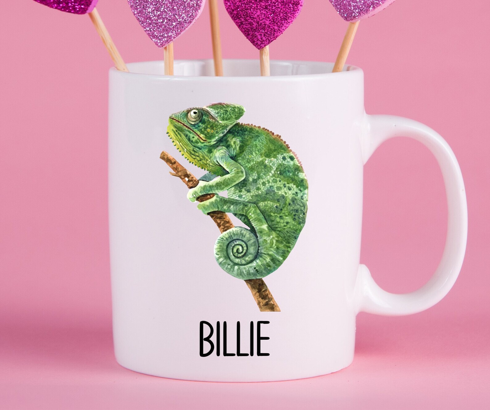 Personalized Chameleon Mug Chameleon Gift Ideas Chameleon Cup Gifts For