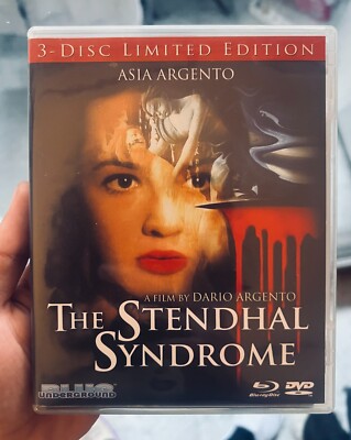 THE STENDHAL SYNDROME - 3 DISC LIMITED EDITION BLUE UNDERGROUND Blu-ray / DVD