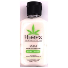 Hempz Body Lotion 2.25 oz Travel Size - Choose Scent - Vegan Moisturizer