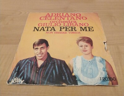 Adriano Celentano 45 Runden Vinyl, Nata per Me / Non Sei 1961 Jolly (40)