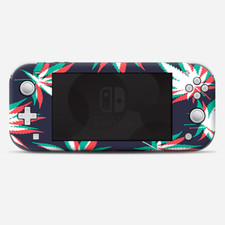 Skins Decals wrap for Nintendo Switch Lite - 3D Holographic Weed Pot Leaf
