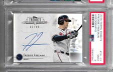 2014 Topps Tribute Freddie Freeman Auto PSA 9   /99
