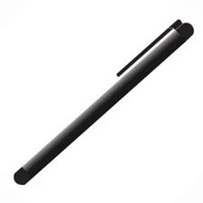 Mizco Touch Pad Stylus Rubber Tip Black Pen Style w/Pocket Clip Office School