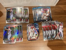 2025 Bowman Draft JJ WETHERHOLT Refractor, In Action, Inserts, Base Lot