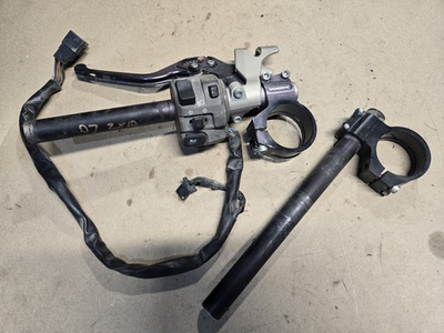 #ad 06 07 KAWASAKI NINJA ZX10 ZX10R VORTEX L amp; R CLIP ON HANDLEBAR W SWITCHES #138 $119.99