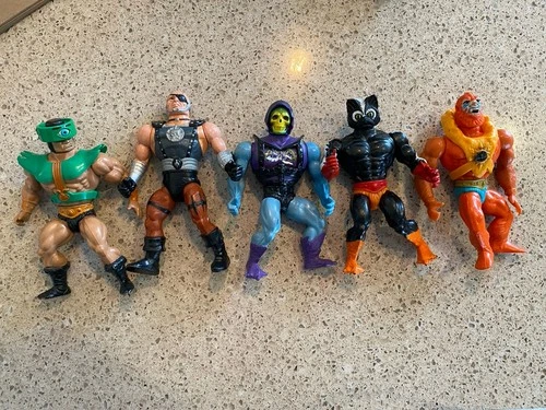 Vintage MOTU He-Man figure lot MASTERS OF THE UNIVERSE Mattel 1980s L2