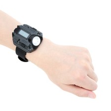 Portable Lightweight Night-Ready Outdoor-Ready Sturdy LED Wrist Watch Flashlight