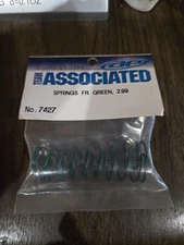 Team Associated 7427 Springs Fr Green 2.99 Rate New Old Stock