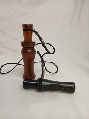 Lohman Goose Call + Unbranded Wood Hunting Game Call Waterfowl Goose Single Reed