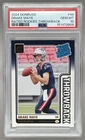 151472609 Drake Maye 2024 Panini Donruss #49 Rated Rookie Throwback PSA 10