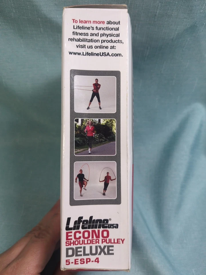 Lifeline USA Econo Shoulder Pulley Deluxe with Metal Bracket - Image 4 of 4