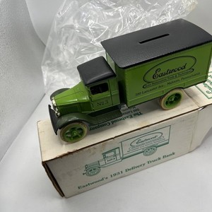 ERTL 1931 Delivery Truck Bank Eastwood's Tools 1/25 Scale Die-Cast Metal NIB
