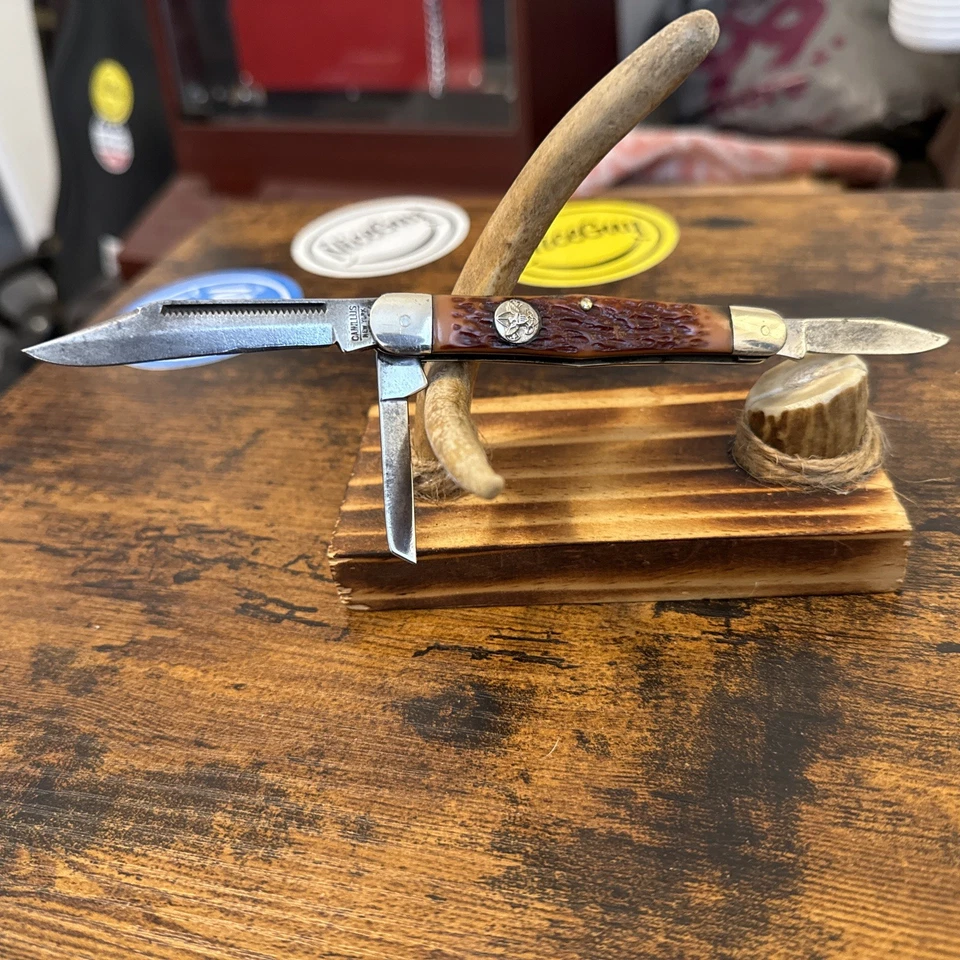 Boy Scouts of America No. de colección Cuchillo Whittler 147 3 hojas Camillus BSA NOS Foto 2 de 4