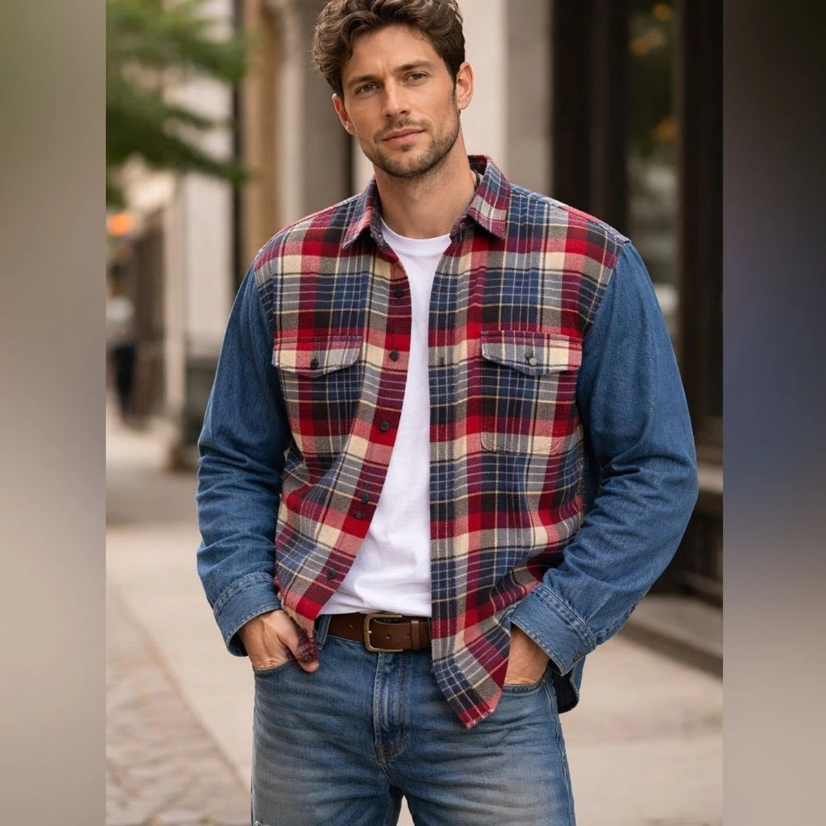 Polo Ralph Lauren Button-Front Vintage Casual Shirts for Men for