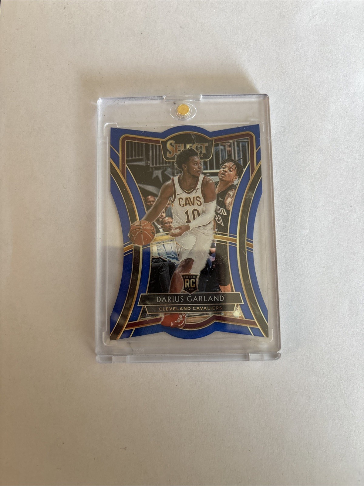 Darius Garland 2019-20 Panini Select Die Cut RC Blue 064/249 Premier Level