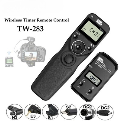Pixel TW-283 Wireless Timer Remote Control Shutter Release For Canon Nikon Sony
