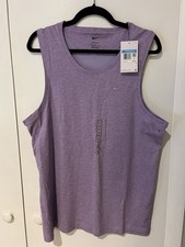 Nike Primary Dri-Fit Versatile Tank Top Shirt Purple Mens Medium DV9833-515
