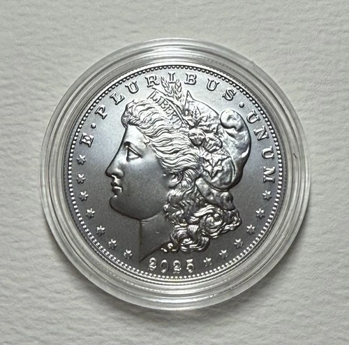2025-P Morgan Silver Dollar BU w/ OGP Box & COA – Nice Eye Appeal