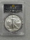 2021 W Burnished Silver Eagle PCGS SP70 ~ First Day Issue ~ Magnum Opus Legacy