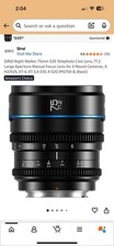 Sirui Night Walker S35 Cinem Lens 16mm/75mm T1.2 x mount