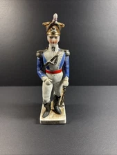 Lipper & Mann 7th Dragoon Guards 1814 Porcelain Figure 8.5"
