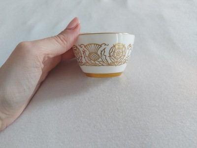 Minton Bone China kleine Schale / Bonbonschälchen mit Golddekor