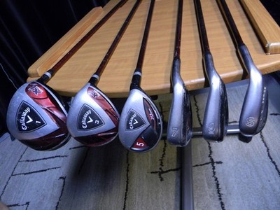 Callaway XJ Series Youth Golf 6 Club Set -Note: All the clubs need new grips