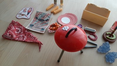 Our Generation, Puppen, Picknick, Barbeque, Grillen, neuwertig