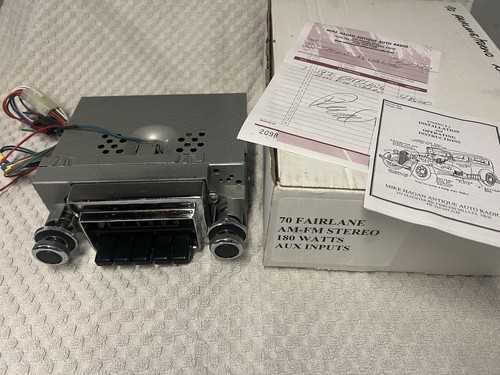 1970 Ford Torino Fairlane AM FM Radio Conversion, Never Used | eBay