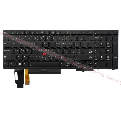 Arabisch Mit Backlit Tastatur für Thinkpad T15 gen1/T15 gen2/P15s gen1/P15s gen2