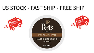 Peet's Coffee, Dark Roast Keurig K-Cup Pods - Major Dickason's Blend 40 Count