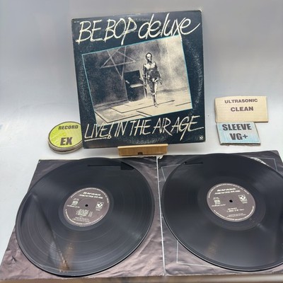 Be Bop Deluxe- Live! In The Air Age EX/VG+ Ultrasonic Clean 1977