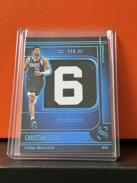 2024-25 Panini Silhouette Christian Wood Bill Russell Game Worn Patch /4 S-CWD