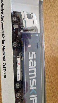 Awm Mercedes Actros 8699.32 Samskip Container Tht Trailers 1:87