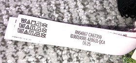 Victoria's Secret Dream Angels NWT Small Black Wisteria Embroider V String Panty