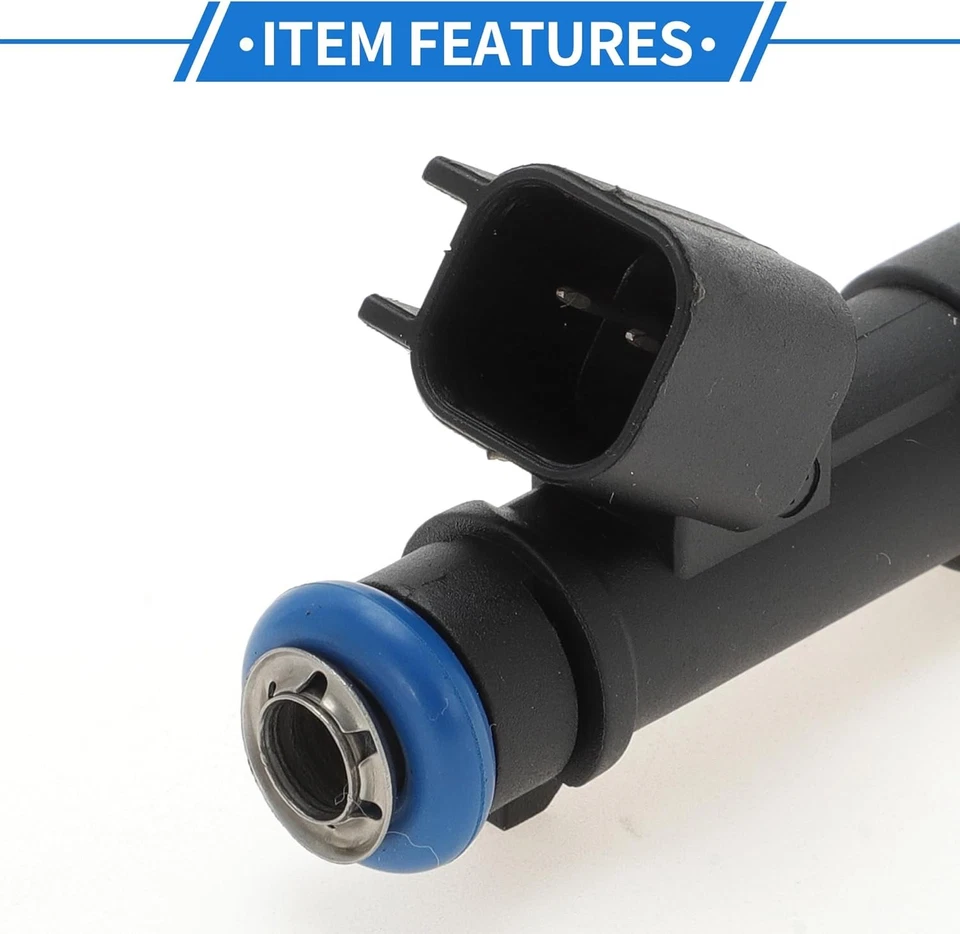 4 peças injetores de combustível para 2008 Chevrolet Colorado GMC Canyon Hummer H3 Isuzu - Imagem 3 de 4