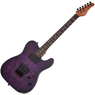 Schecter PT Standard Purple Burst Burl E-Gitarre | Neu