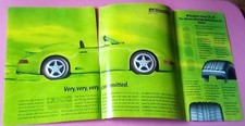 1994 Bfgoodrich Porsche 911 Strosek 6 Page Print Ad