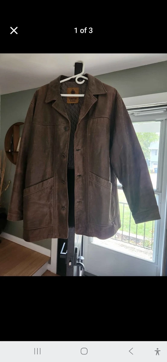 Territory Ahead Leather Coats, Jackets & Vests for Men for Sale