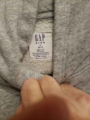 Gap Kids S (6-7) Pokémon Gray Hoodie NWT - Picture 5 of 7