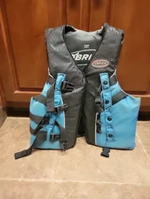 O'Brien Watersports  Men's Type III PFD Ski Vest Size Small Black / Grey MINT