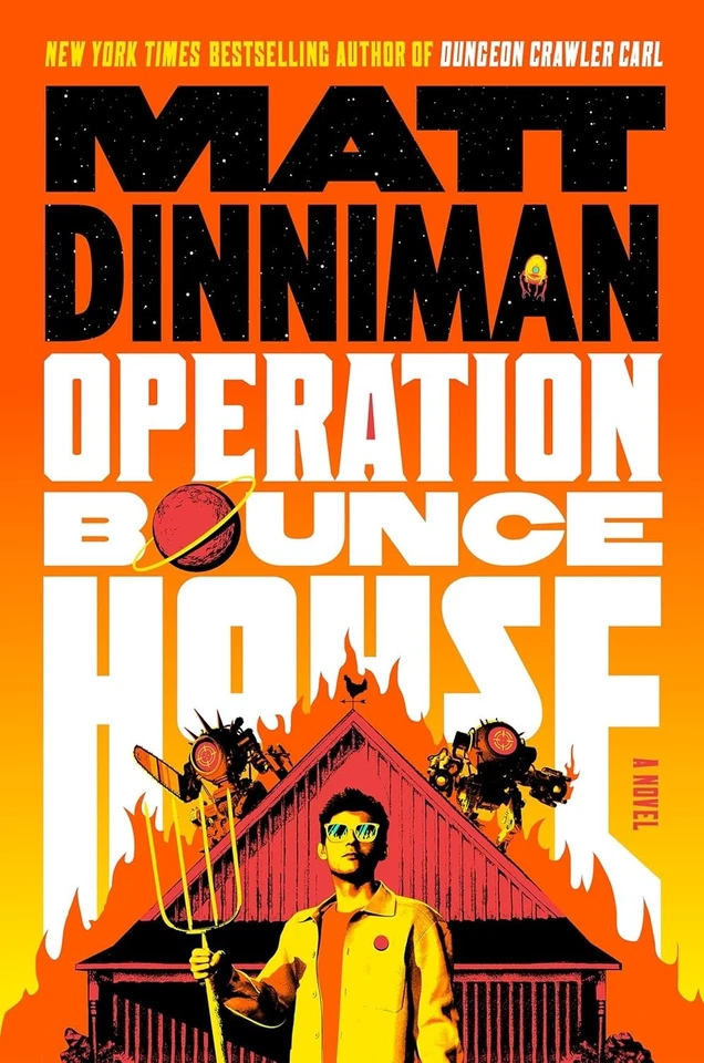 Matt Dinniman SIGNED BOOK Operation Bounce House 1ST EDITION Hardcover ~ PRESALE