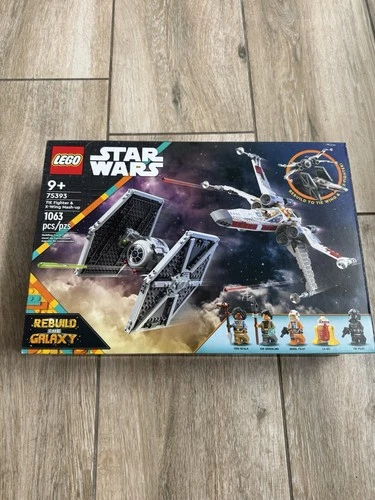 LEGO Star Wars TIE Fighter & X-Wing Mash-up 75393 1063 Pieces Yesi Scala Suq Gr…