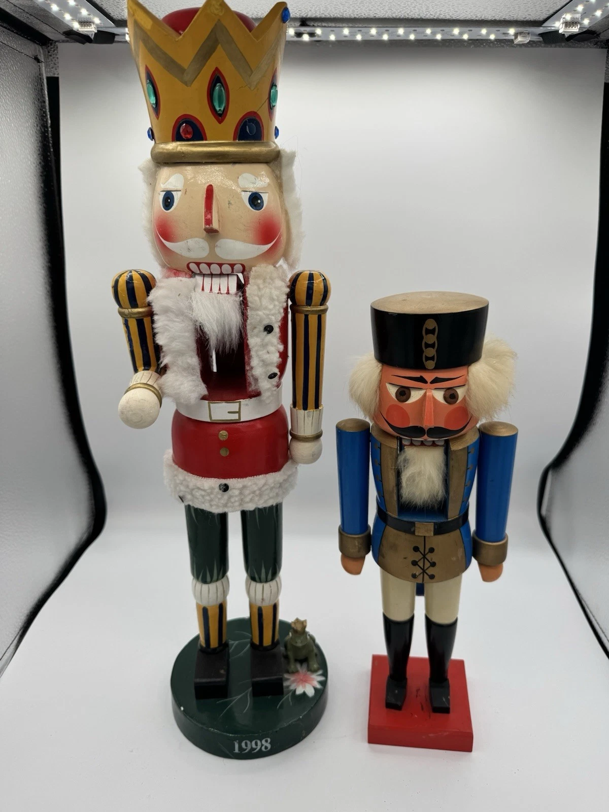 Vtg Super Nutcracker Bundle Deal 1980s And 1998 Nutcrackers 1 From East Germany