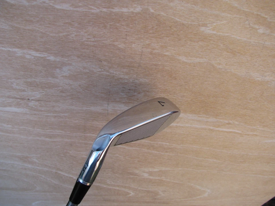 COMO NUEVO CALLAWAY PARADYM X 7 HIERRO 27.5 LOFT RÍGIDO FLEXIBLE ACERO MONTAJE CARRO DEMOSTRACIÓN Foto 4 de 4