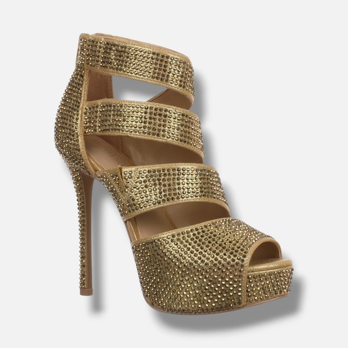 Jupe Femme Thalia Sodi Noire Et Jaune - Taille 8, Longueur Genoux, Occasion Très Bon État