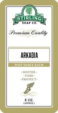 Stirling Soap Company Arkadia Post shave Balm 4 Oz