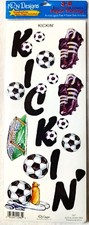 Scrapbooking 3-D Repositionable Adhesive Paper Piecing "Soccer"