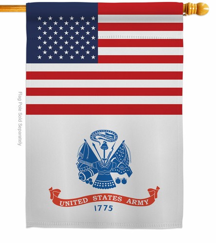 Bandiera da giardino esercito forze armate decorativa piccolo regalo cortile casa striscione - Foto 2 di 19